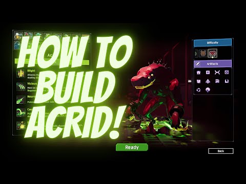 ACRID Guide! How to troll and get revenge at been awoken!
