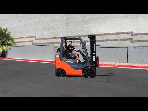 TOYOTA 8-Series 8FGCU25 5,000lb LP (Propane) #0292 - Forklift for Sale