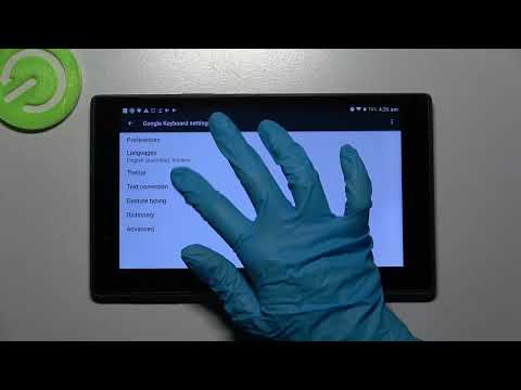 How to Enter Text Correction Options in Lenovo TAB 4 8 - Manage Text Correction