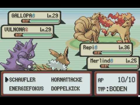 Lets Play Pokemon Feuerrot Part 16 Gary [5] + Prismania City
