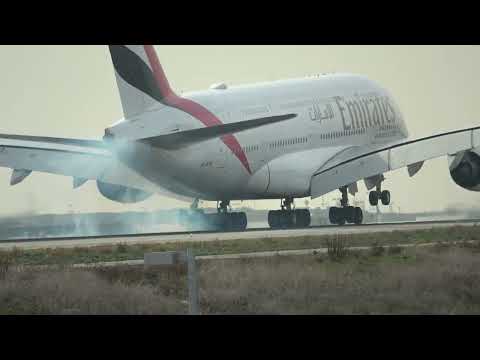 SMOOTHEST A380 LANDING EVER!