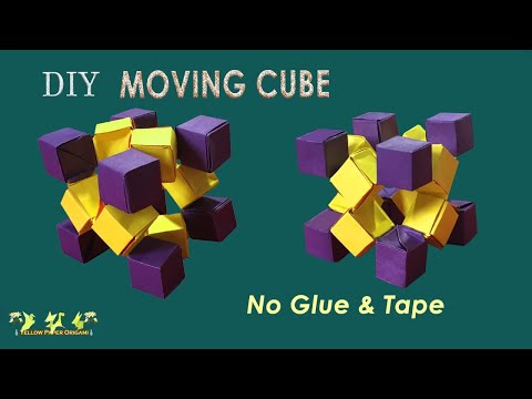 Origami Moving Cubes - Step by Step