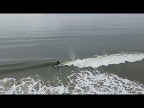 Surfing at Kill Devils Hill, NC