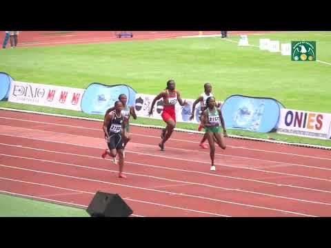 Nigeria's Favour Ofili wins Women's 100m Heat 2 at 2024 African Athletics Championships