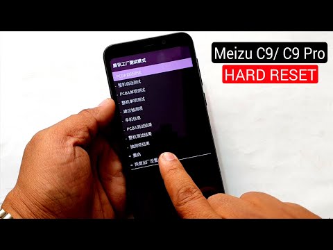 Meizu C9/ C9 Pro Hard Reset |Pattern Unlock |Factory Reset