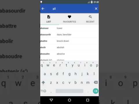French Verb Conjugator Video