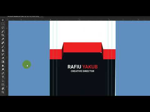 BUSINESS CARD DESIGN IN Photoshop ¦ part 3 ¦
