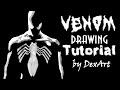 Venom Drawing Tutorial / Рисуем Венома / DA 