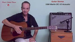 Video thumbnail for 1998 Martin DC 1E Acoustic by Dave's Guitar Planet