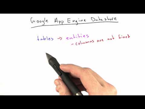 Google App Engine Datastore Web Development