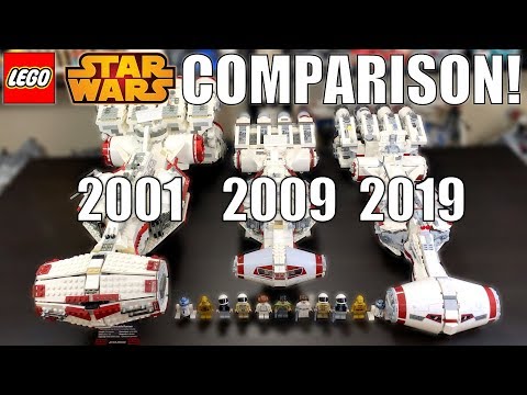 LEGO Star Wars Tantive IV Comparison! (10019, 10198, 75244 | 2001, 2009, 2019)