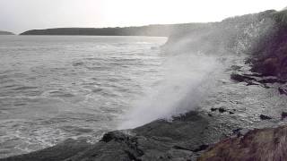 preview picture of video 'Storm at James Fort, Kinsale, Co. Cork'