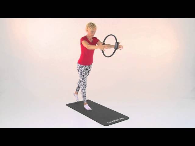 Video Teaser für Pilates Ring - Single Leg Deadlift