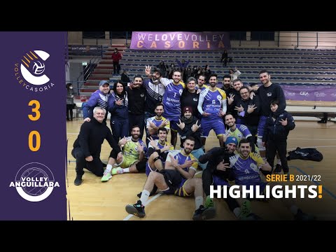 Volley Casoria - Volley Anguillara 3-0 | Highlights | Pallavolo Serie B Maschile