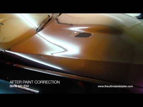 Car Detailing Melbourne - German Clear Coat Paint Correction - BMW E92 M3 Sedan