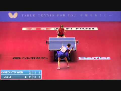 2014 World Table Tennis Championship: Seo Hyo Won vs Li Jie