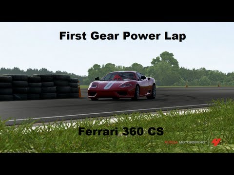 First Gear Power Lap Ferrari 360 CS