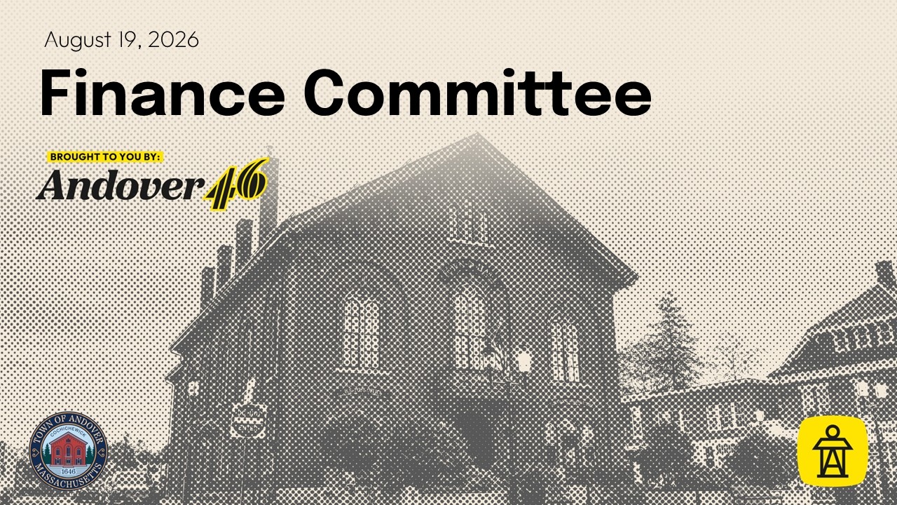 From the Finance Committee