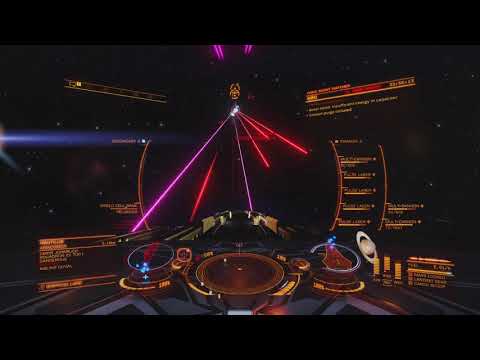Elite Dangerous - Federal Corvette Vs Anaconda - PVP - Fighting to Death [PS5]