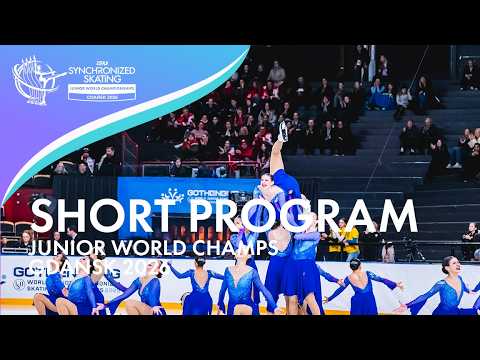 Short Program | ISU Synchronized Skating Junior World Championships | Gdansk 2026 | #SynchroSkating