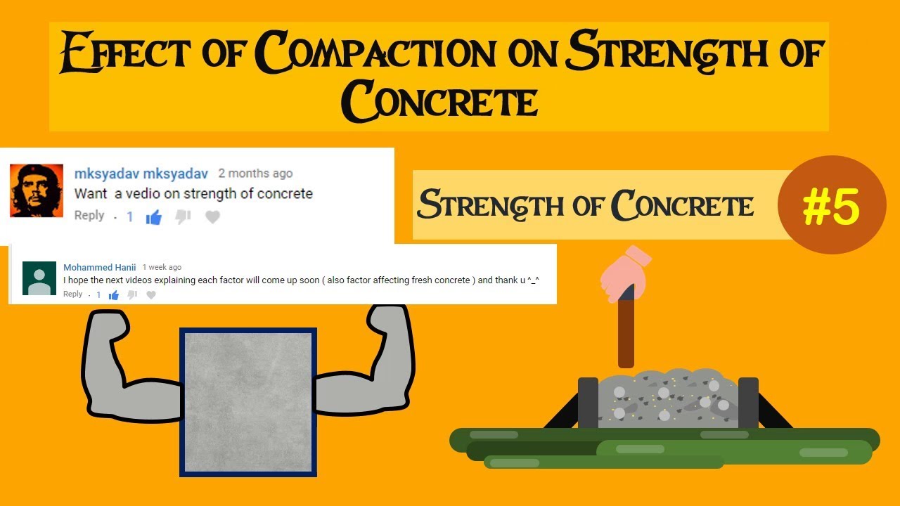 Effect of Compaction on Strength of Concrete #5