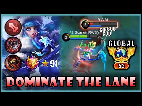 CRAZY RUBY EXECUTE BUILD!!!! - Top Global Ruby Gameplay - MLBB