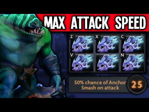 45 Kills Max Attack Speed Tidehunter With Broken Talent By Goodwin | Dota 2 Gameplay