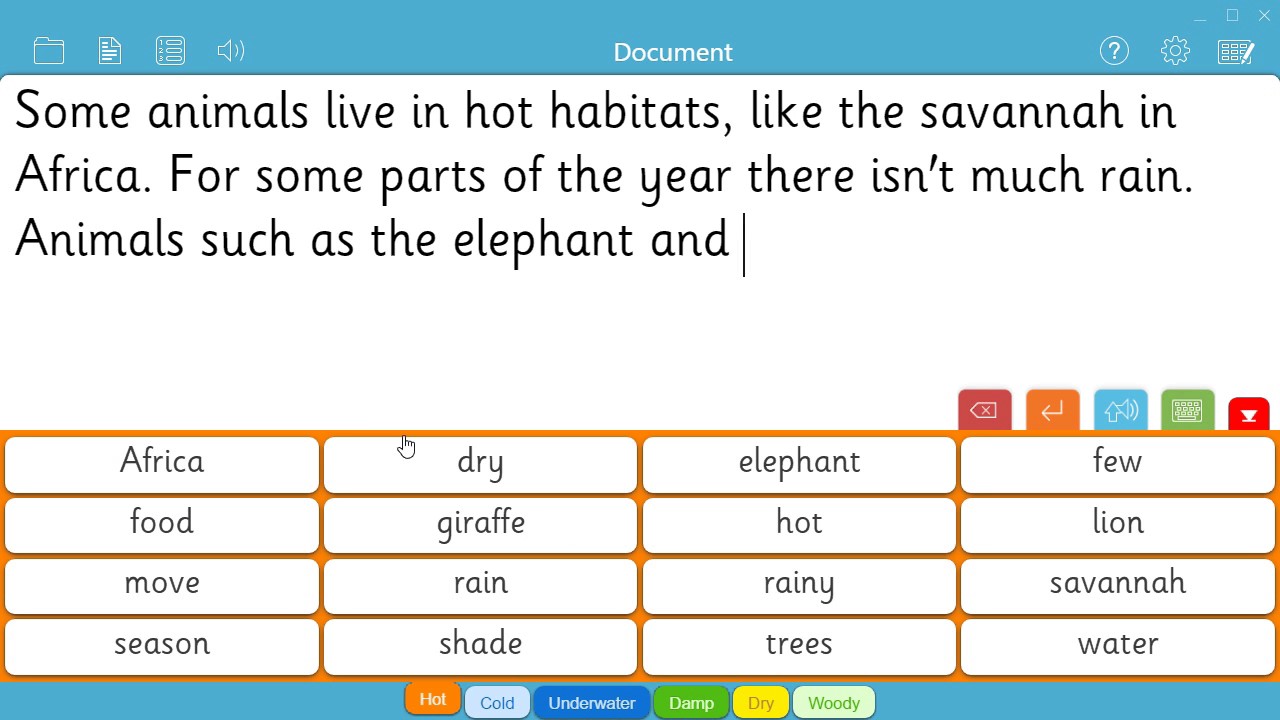 Clicker Docs for Chromebook