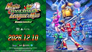 Ninja Baseball Leagueman - Bases Loaded | Release Date Trailer