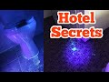 UV BLACK LIGHT TREASURE HUNT What's Hiding In Your Hotel Room HOTEL SECRETS