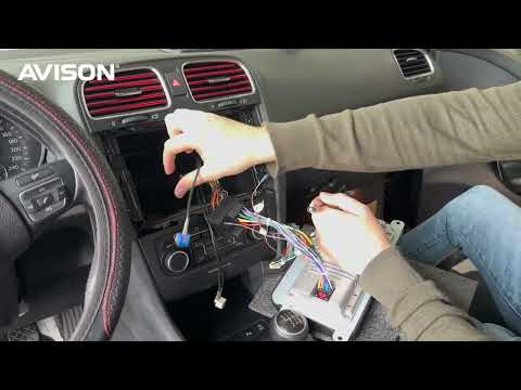 How to install AVISON Navigation Multimedia System in Volkswagen