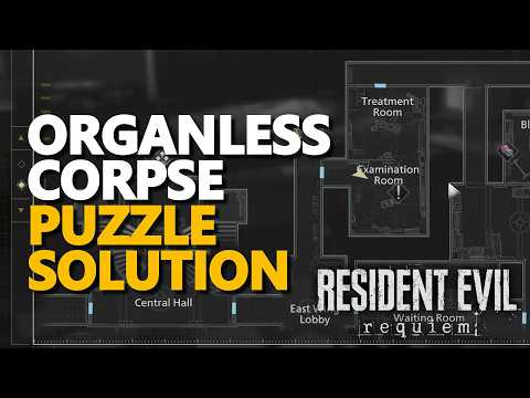 Organless Corpse PUZZLE SOLUTION Resident Evil Requiem 9