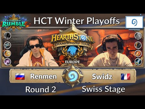 HCT Winter Europe: Renmen vs Swidz - Season 3 2018 | Day 1 Swiss Stage Round 2
