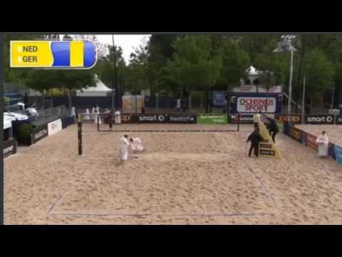 Brouwer/Meeuwsen NED-Böckermann/Flüggen GER-European Championship Final 2016