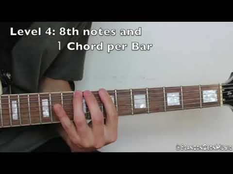 7 LEVELS OF WALKING BASS (on Guitar)