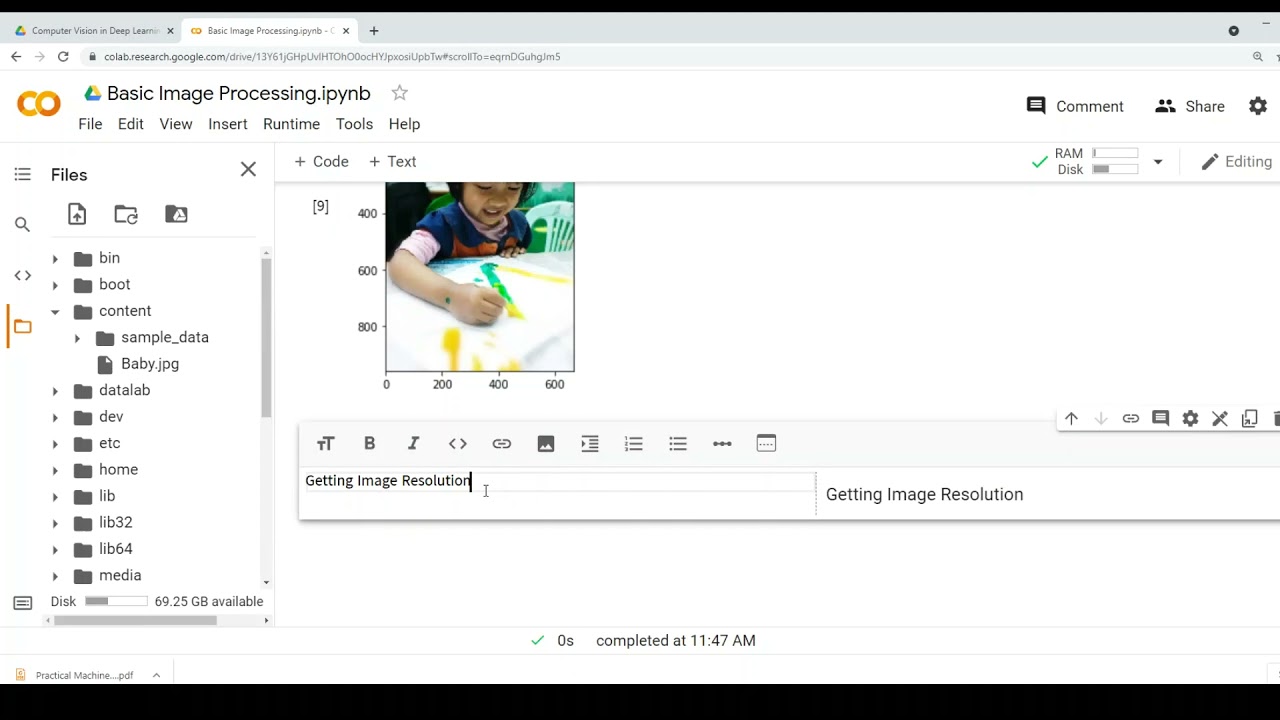 Basic Image Processing Using Python Tutorial  1 (Uploading and Viewing an Image)