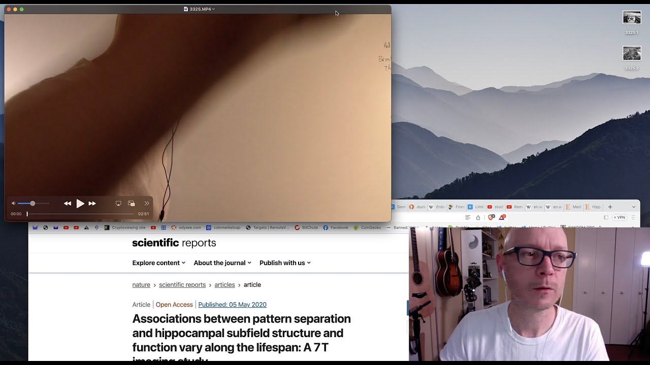 Remote Viewing: Pattern Completion, Pattern Separation