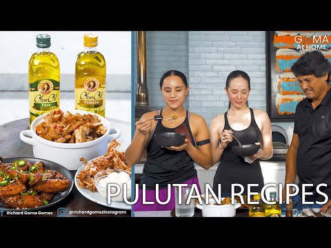 Goma At Home: Three Kinds Of Pulutan For Lucy And Juliana