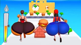 🔲Clickok Gameplay in GAME TWERK Race 3D🍑🥒🍅 UPDATE Android IOS