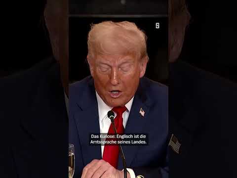 Trump-Fauxpas: »So schönes Englisch« | DER SPIEGEL Shorts