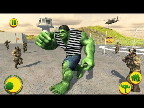 Incredible Monster Hero Jail Break | Monster Superhero Vs US Army Prison Survival - Android GamePlay
