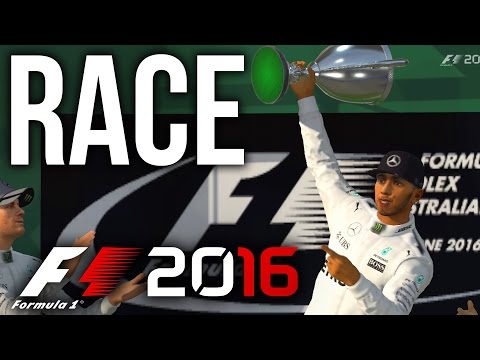 F1 2016 CAREER MODE PART 2 - RACE TIME (F1 2016 Gameplay PS4/Xbox One)