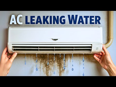 Do This & Wall AC (Air Conditioner) Will Never Leak Water Again!