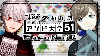 【ChroNoiR】7分でわかる惨敗電卓葛葉と圧勝定規叶のアソビ大全