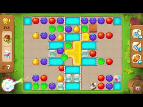 Gardenscapes Level 2431 With No Boosters - Swamp Adventure