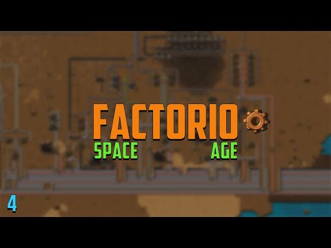 Factorio Space Age DLC Day 4 - Taking off to another Planet | Creative