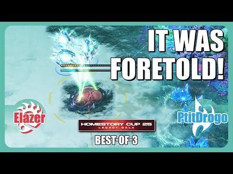 The Flames of Fate - PtitDrogo (P) vs. Elazer (Z) - HomeStory Cup 25 | StarCraft 2