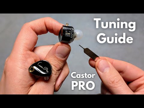 How to TUNE KZ Castor PRO - IEM Earphones , Improve Sound Quality , Bass , Mid & High Frequencies