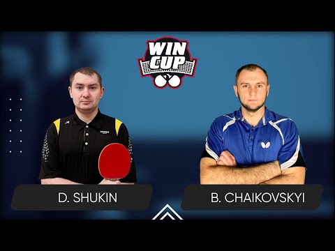 16:00 Dmytro Shukin - Bohdan Chaikovskyi West 3 WIN CUP 01.07.2024 | Table Tennis WINCUP