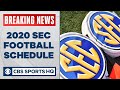 SEC football schedule 2020: 10-game, conference-only slate begins Sept. 26 | CBS Sports HQ